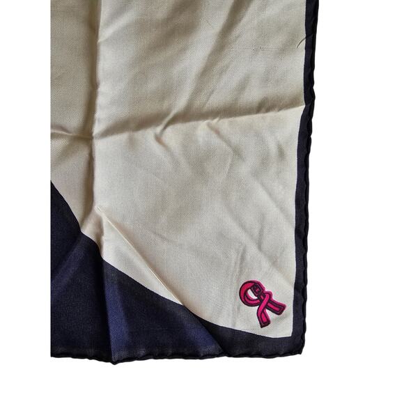 Roberta Di Camerino Made in Italy 100% Silk Square 23" Scarf Neck Purse Tie - Picture 2 of 4